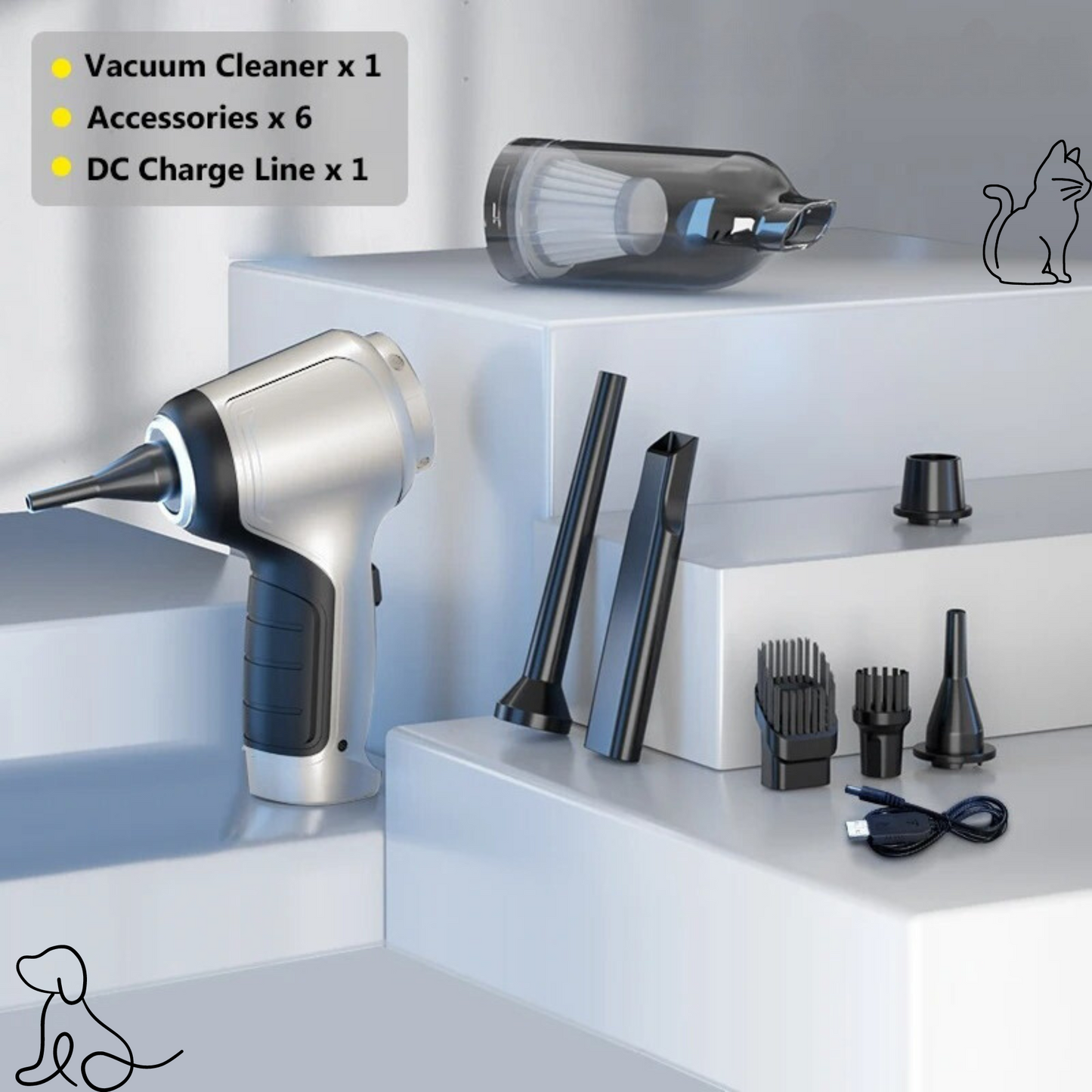 FurVac Pet Hair Vacuum